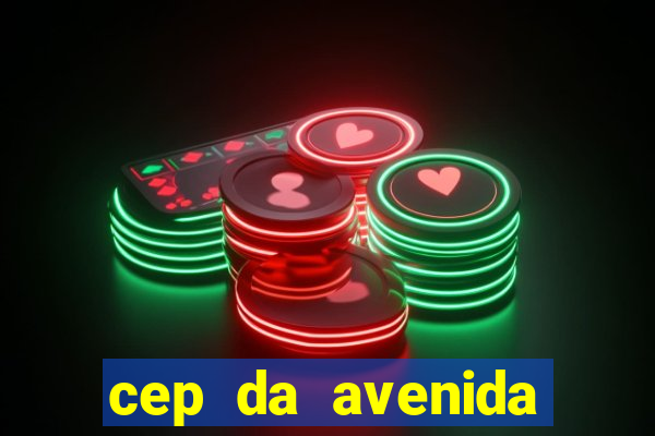 cep da avenida santos dumont